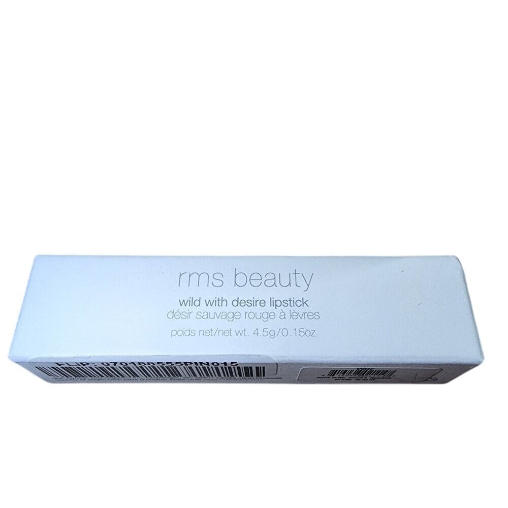 RMS Beauty Wild With Desire Lipstick Pretty Vacant Pink 0.15 oz New in Box - Picture 2 of 5